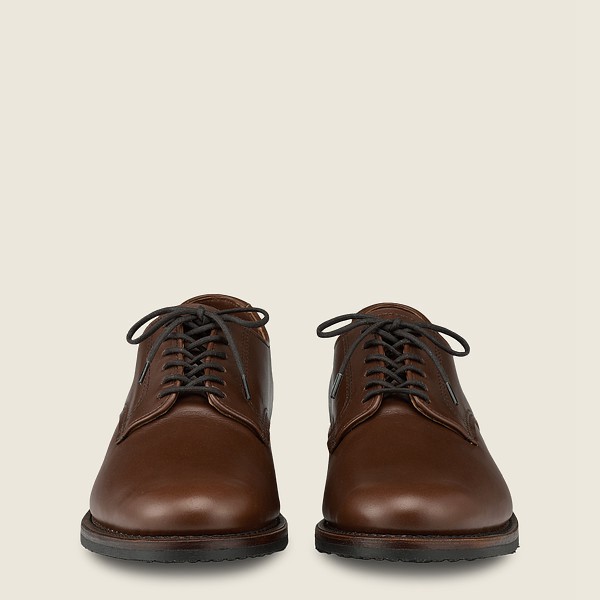 Red Wing Oxford Dark Brown - Mens Williston - Featherstone Leather - 9634-YSGVQ